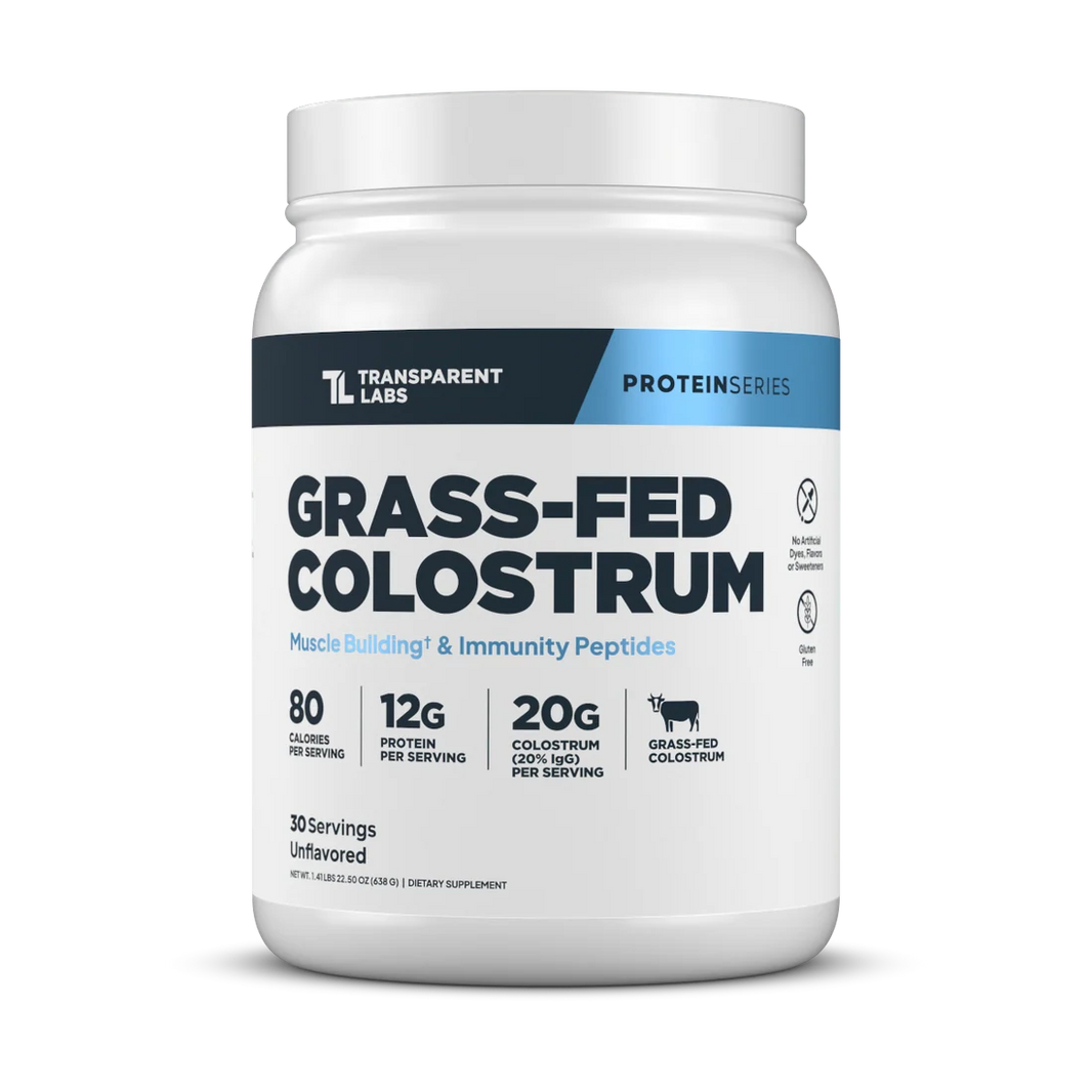 Transparent Labs| Grass Fed Colostrum