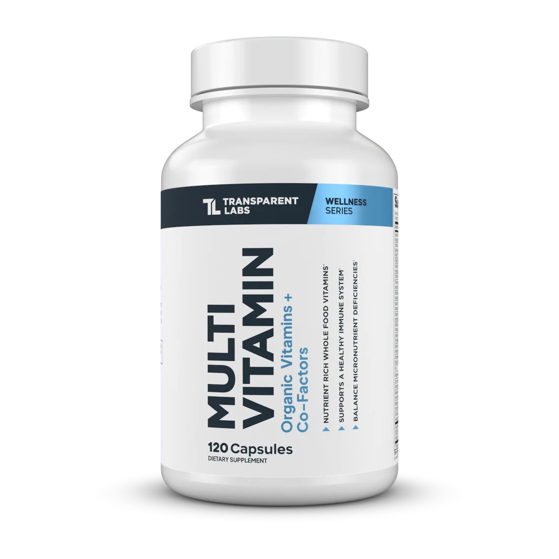 Transparent Labs | Daily Multivitamin Supplements 120 Tablets