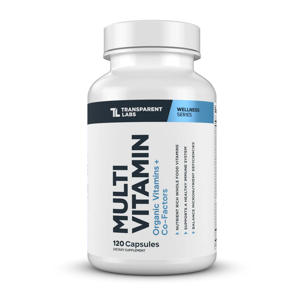 Transparent Labs | Daily Multivitamin Supplements 120 Tablets