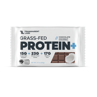 Transparent Labs | Grass-Fed Protein+ Bars