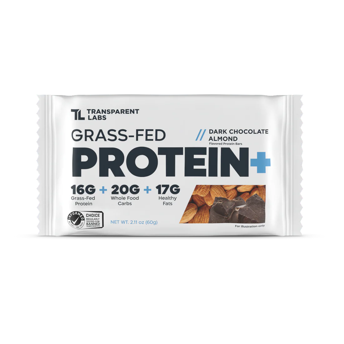 Transparent Labs | Grass-Fed Protein+ Bars