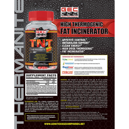 TNT HEAT - Thermanite Max Muscle Orlando