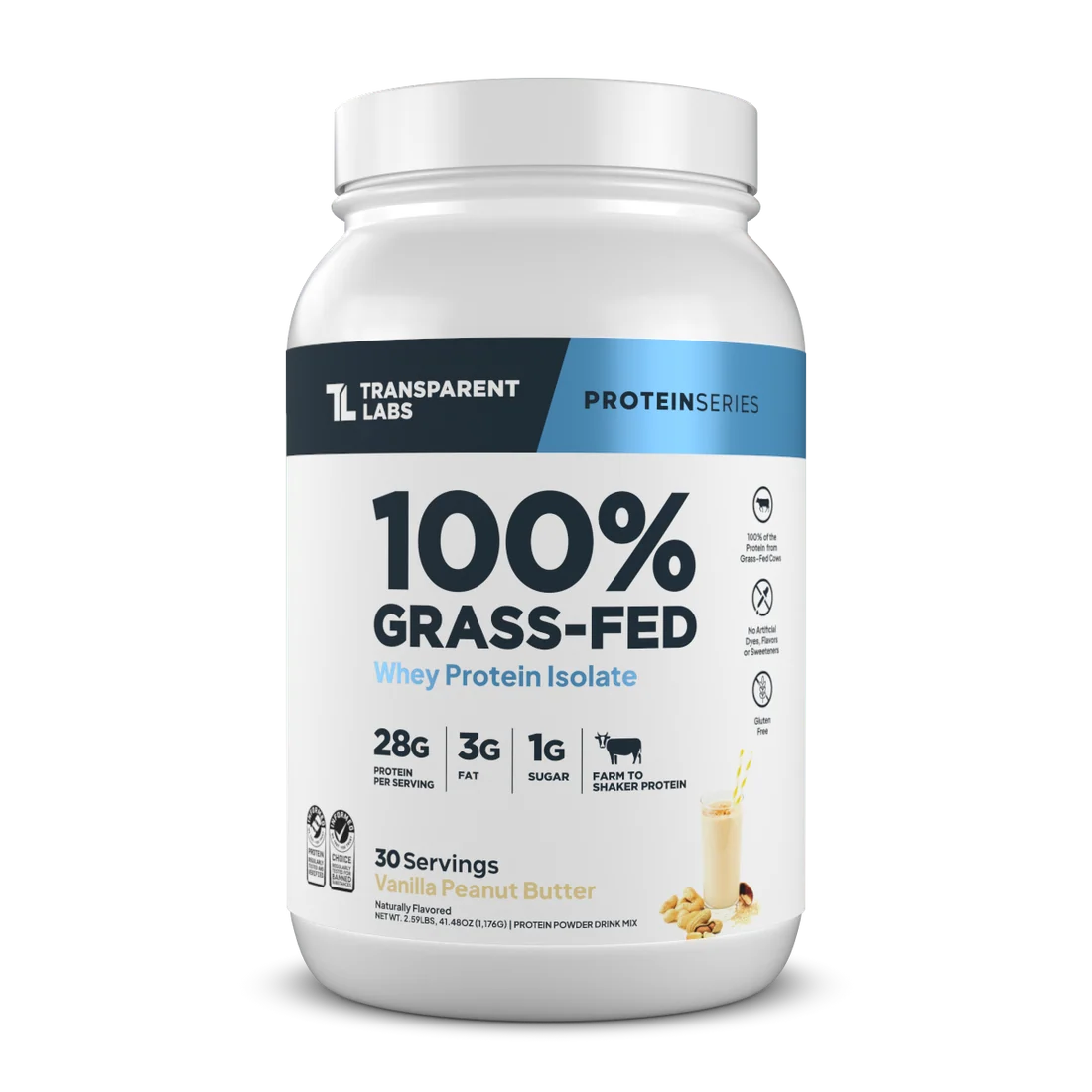 Transparent Labs | Grass-Fed Whey Protein