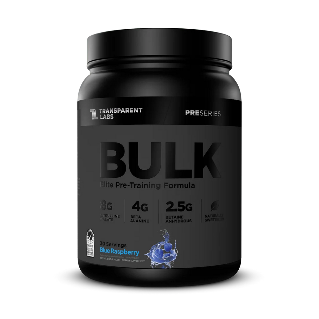 Transparent Labs | Bulk Black