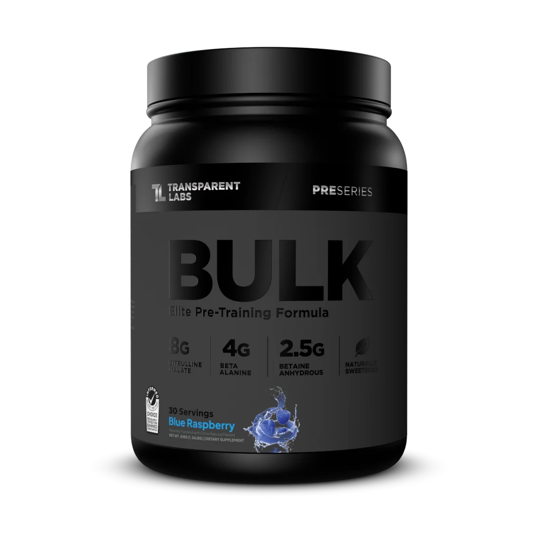 Transparent Labs | Bulk Black