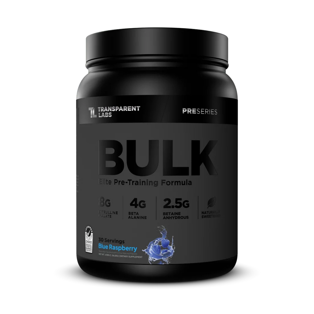 Transparent Labs | Bulk Black