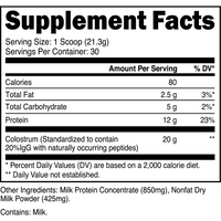 Transparent Labs| Grass Fed Colostrum
