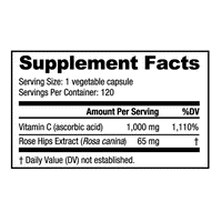 Vitamin C 1000mg with Rose Hips Max Muscle Orlando
