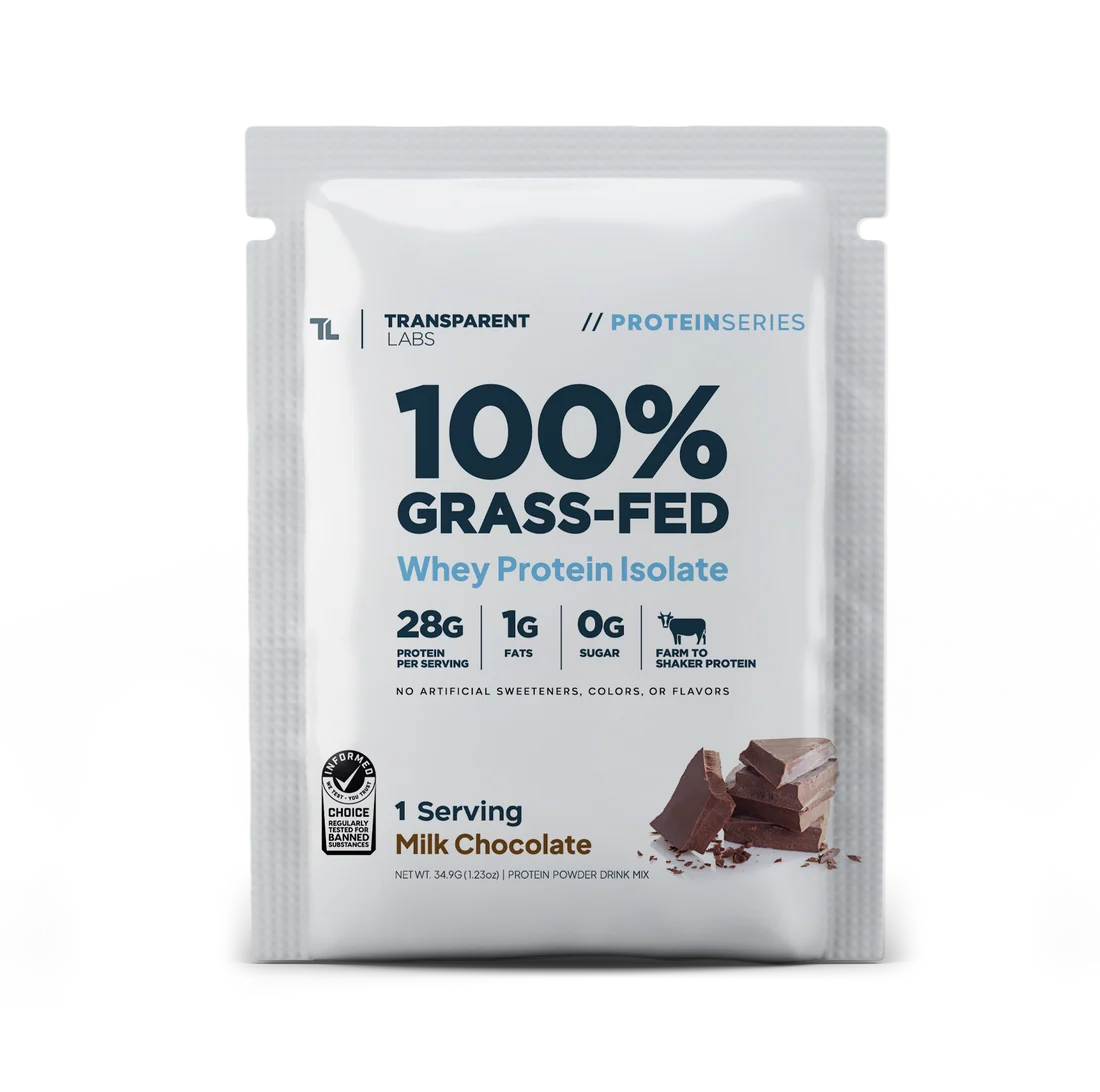 Transparent Labs | Whey Protein Isolate - 5 Serving Variety Pack