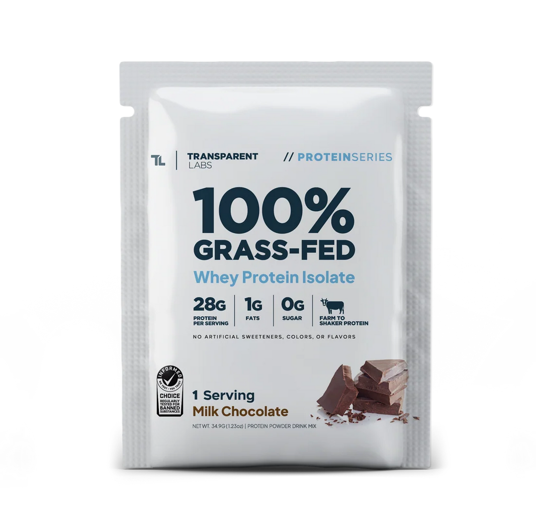 Transparent Labs | Whey Protein Isolate - 5 Serving Variety Pack