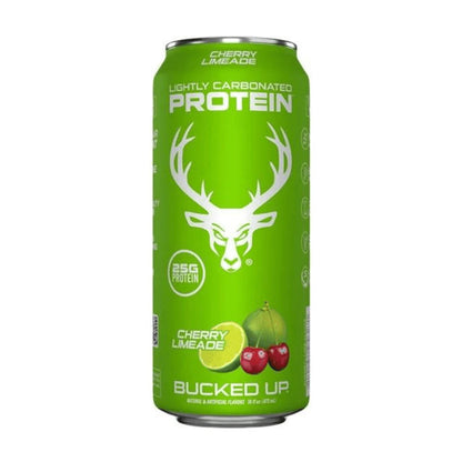 Bucked Up’s Lightly Carbonated Protein Drink