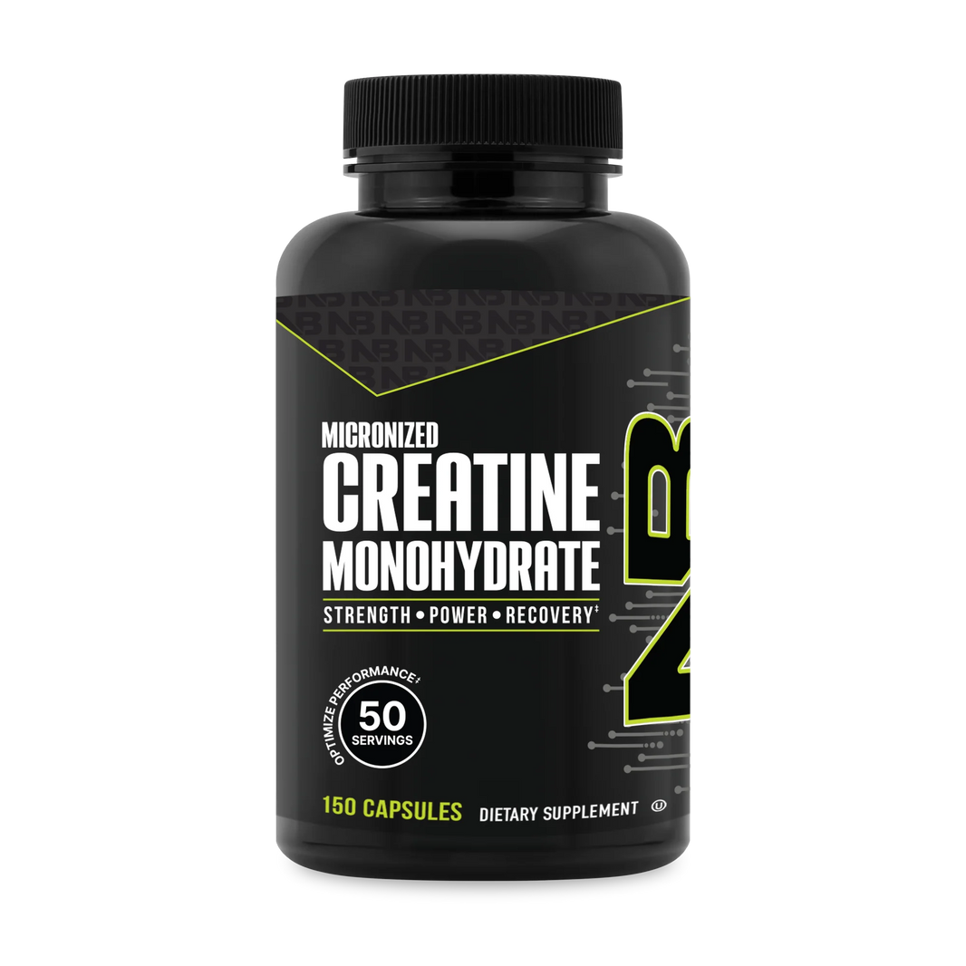 NutraBio | Creatine Monohydrate Capsules