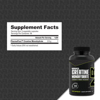 NutraBio | Creatine Monohydrate Capsules