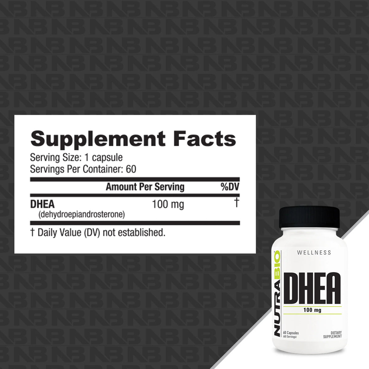 NutraBio | Dhea