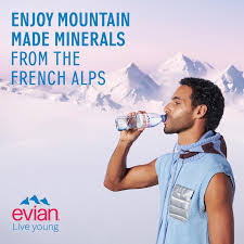 Evian Natural Spring Water