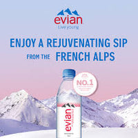 Evian Natural Spring Water