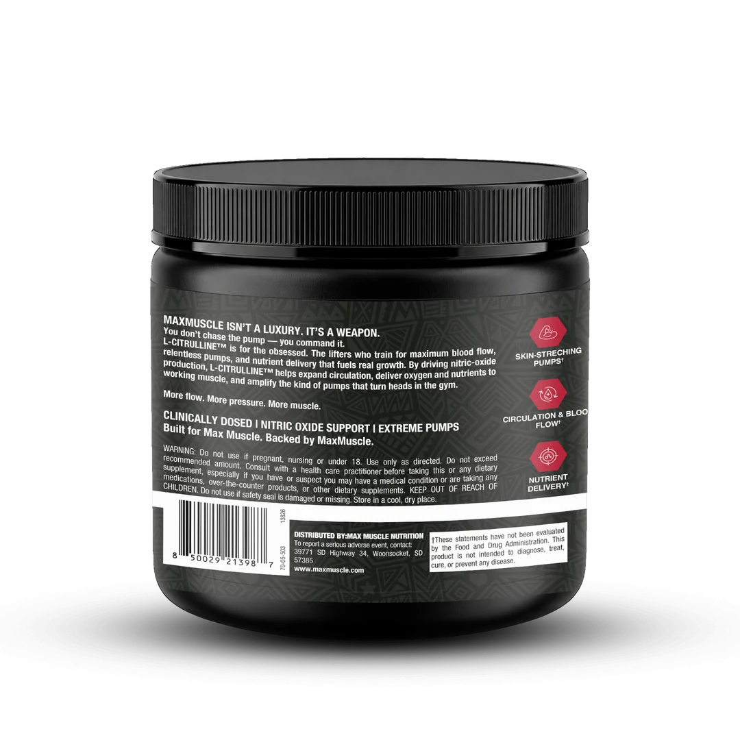 Max Muscle Nutrition | L-Citrulline