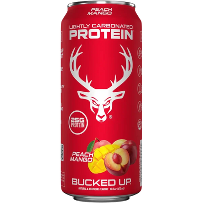 Bucked Up’s Lightly Carbonated Protein Drink