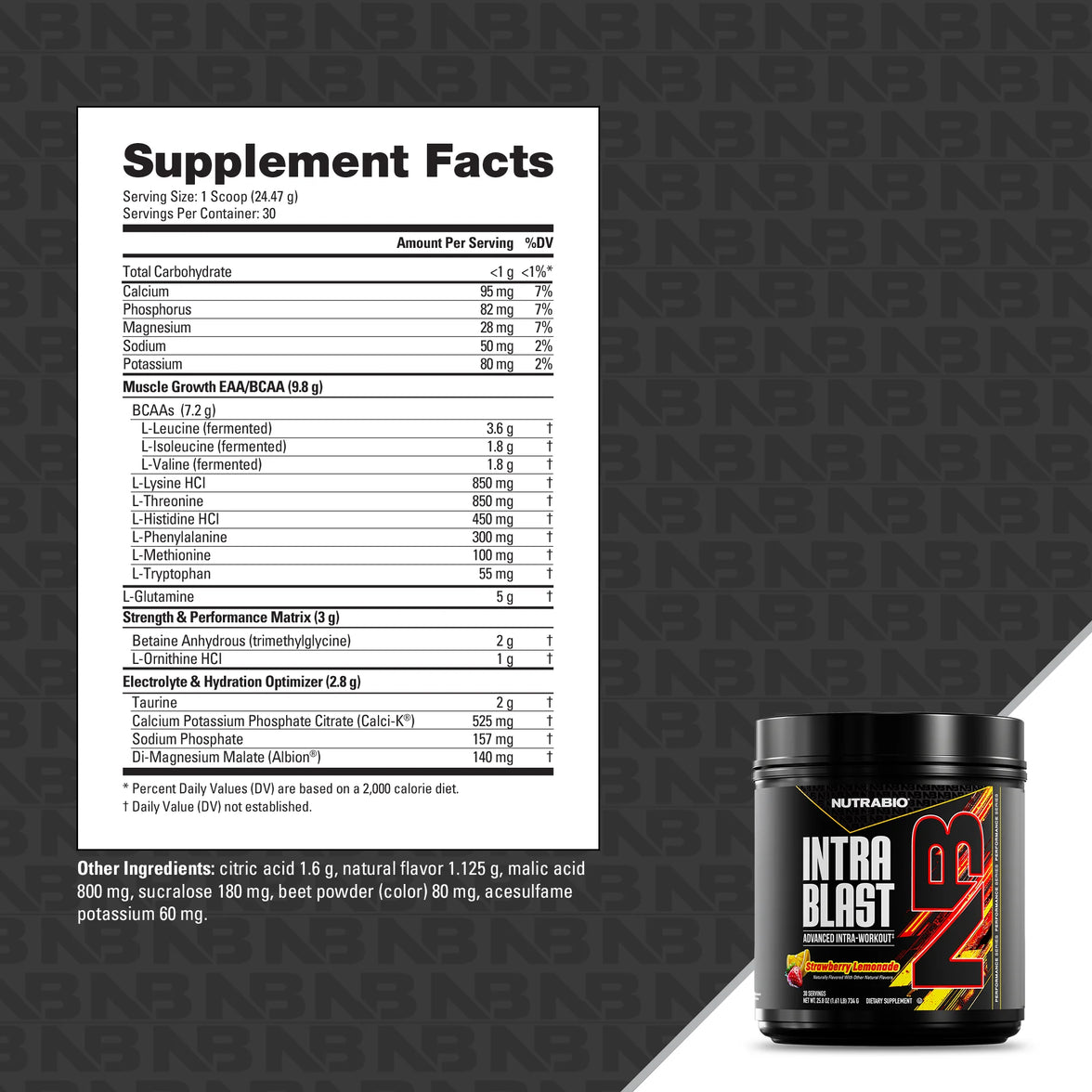 NutraBio | Intra Blast