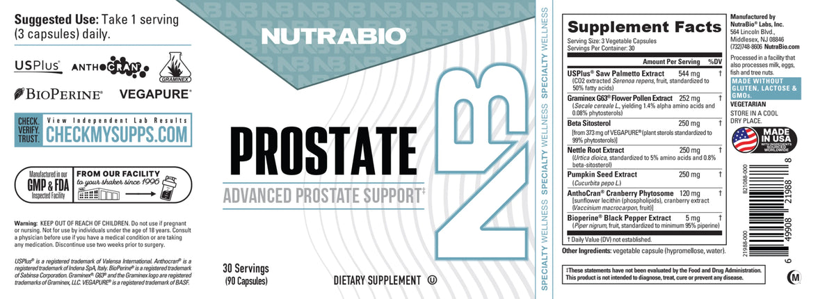 NutraBio | Prostate