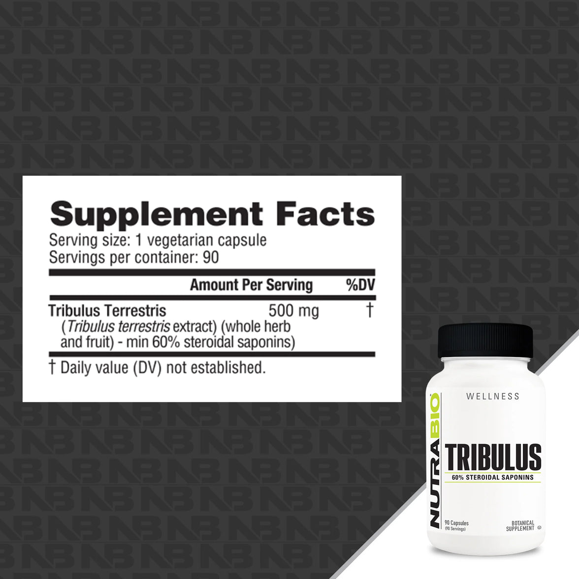 NutraBio | Tribulus Terrestris