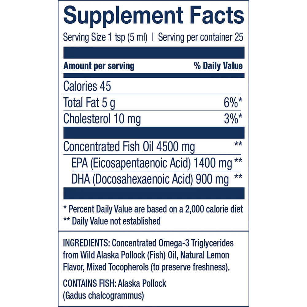 Wiley’s Finest | Peak Omega-3 Liquid